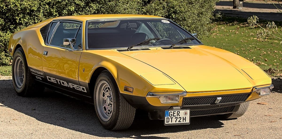 1972 데 토마소 판테라 GTS 실제 차량 사진